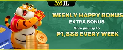 Weekly Happy Reload Bonus banner